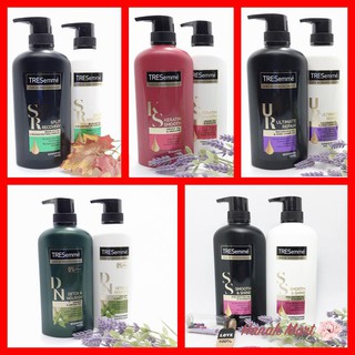 Cặp gội, xả Tresemme phục hồi hư tổn cho tóc  đủ loại Thái Lan 450ml