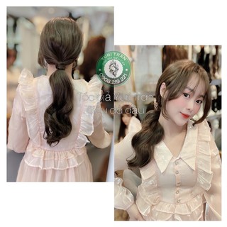 siêu da đầu màu nâu lạnh cột thấp, ảnh thật yuri tự chụp thật, tặng kèm lưới trùm xịn