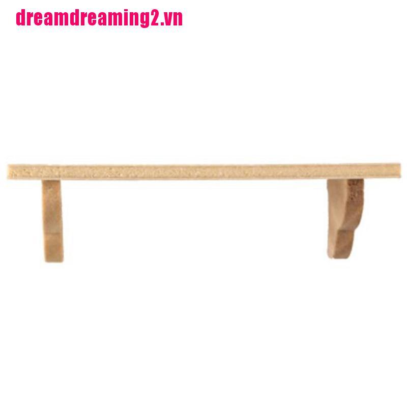 Kệ gỗ treo tường trang trí nhà búp bê tỉ lệ 1:12 chất lượng cao