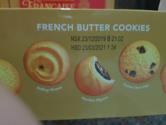 Bánh LU Kinh Đô Cookie bơ Pháp hảo hạng