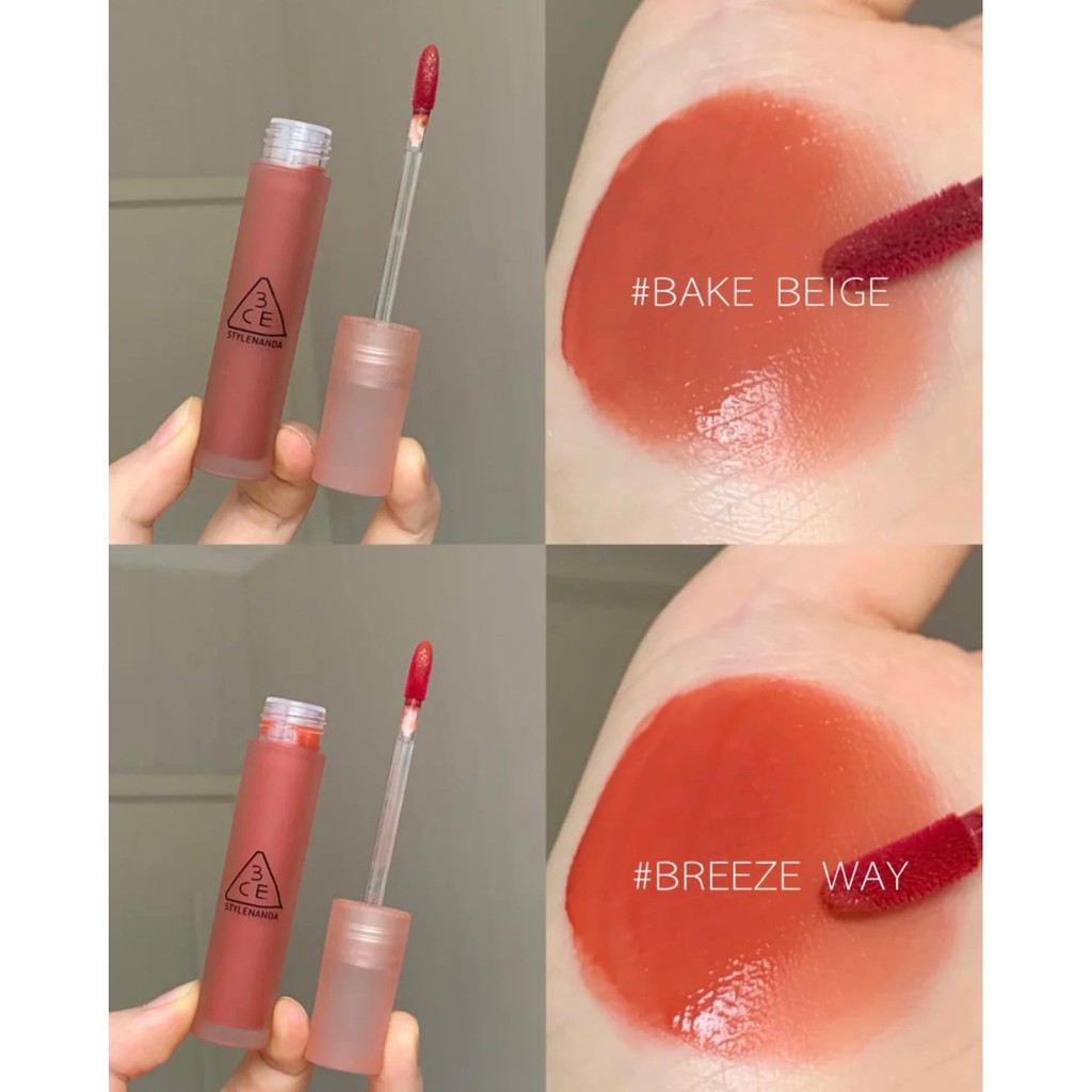 Son 3CE Blur Water Tint mã BREEZE WAY cam tươi