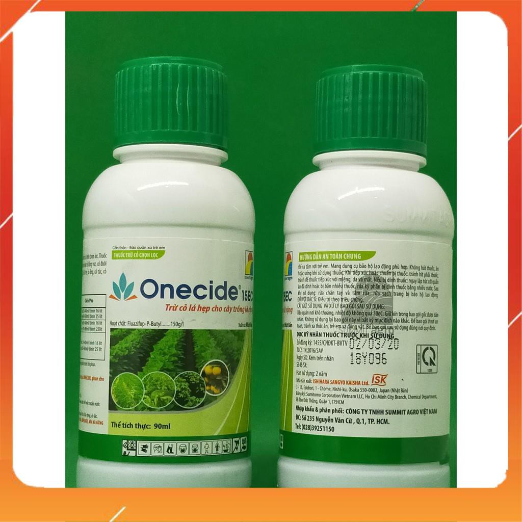 [Giá quá chất] Thuốc diệt cỏ chọn lọc Onecide 90ml - chỉ diệt cỏ, ko chết cây