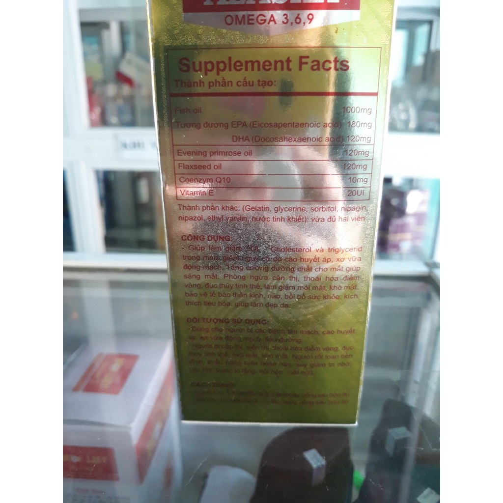 ALASKA OMEGA 3-6-9 bổ mắt, tim mạch lọ 100 viên | BigBuy360 - bigbuy360.vn