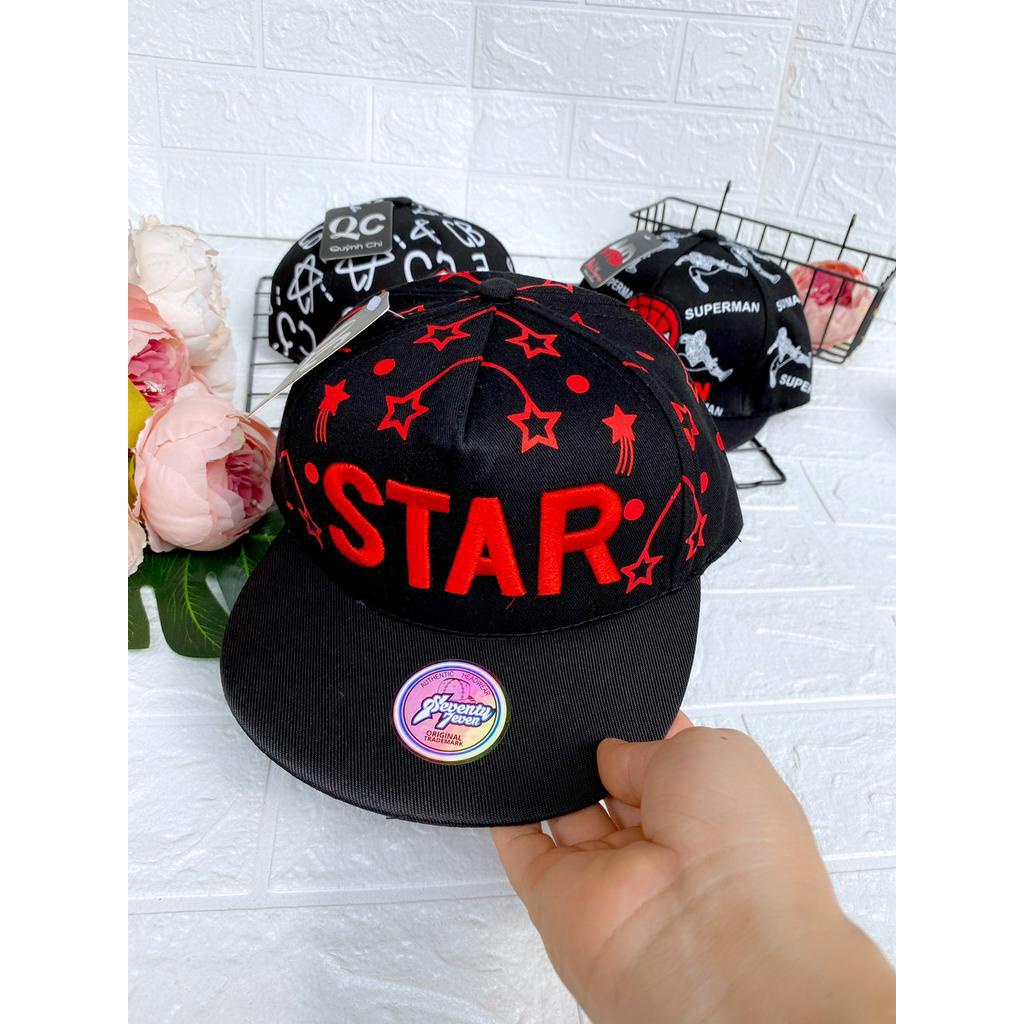 MŨ LƯỠI TRAI HIPHOP STAR CHO BÉ