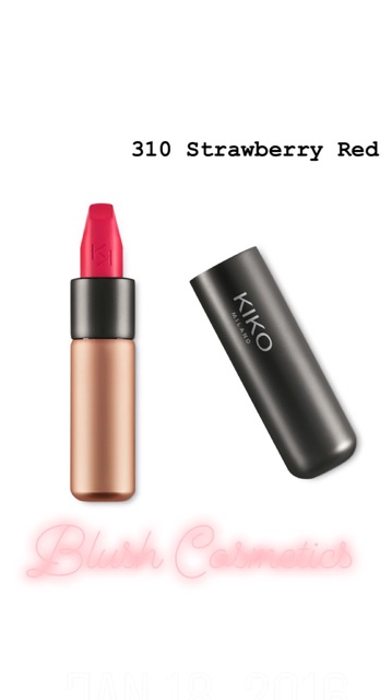 Xả hàng nghỉ bán!!! hot hot Son Kiko Velvet Passion Matte Lipstick