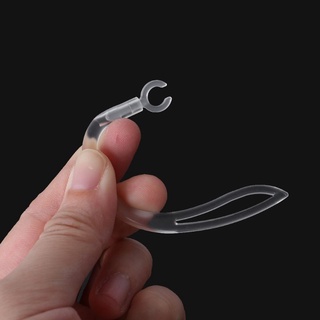 6mm Bluetooth-compatible Earphones  Soft Silicone Ear Hook  Clip