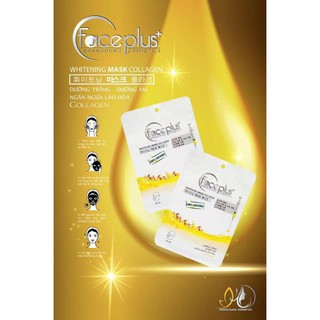 Mặt Nạ Faceplus Dưỡng Trắng Da Collagen 32G