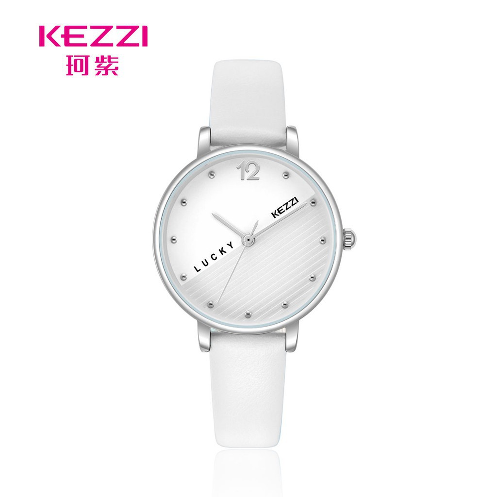 ĐỒNG HỒ NỮ KEZZI 1737 DÂY DA CAO CẤP, MẶT DẠ QUANG, HIỆN ĐẠI Bán lẻ giá sỉ