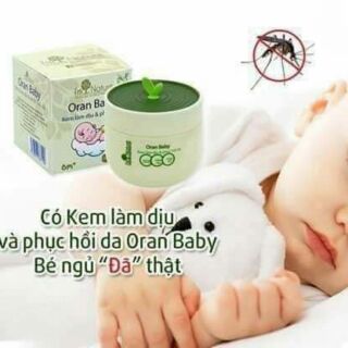 Kem muỗi làm dịu và phục hồi da oran baby