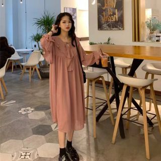 Váy xòe tiểu thư oversize