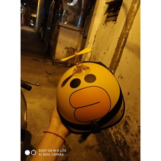 Mũ bảo hiểm Vịt vàng phượt