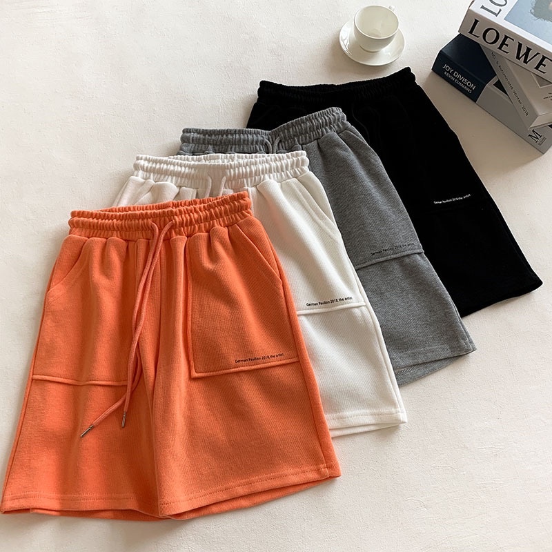 Quần đùi nữ 🦋 shorts ngắn unisex nam và nữ dáng suông ống rộng chất vải cotton lên form đẹp cá tính trẻ trung năng động