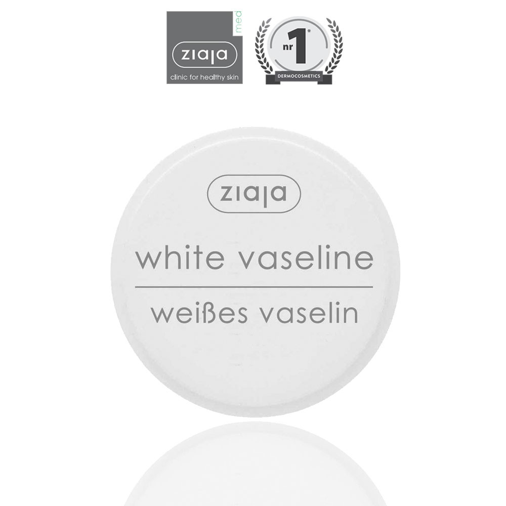 SÁP ĐA NĂNG VASELINE BẢO VỆ GIỮ ẨM, DƯỠNG DA, MÔI, MÓNG TAY CHÂN - ZIAJA WHITE VASELINE 30ML