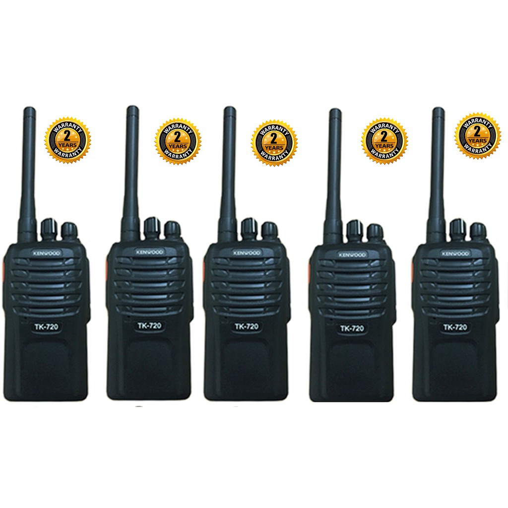 Bộ 5 bộ đàm Kenwood TK720