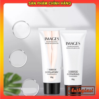 Set Kem tẩy lông hiệu quả và kem dưỡng da sau tẩy lông Images 60g x 2