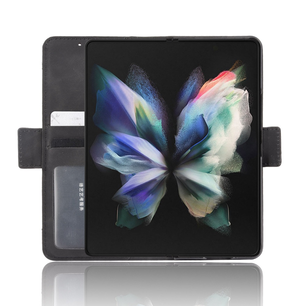 Bao da điện thoại dạng ví lật cho Samsung Galaxy Z Fold3 5G Galaxy Z Fold 3 5G