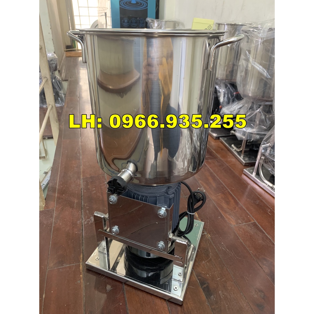 Máy xay rau má, xay dứa, xay thơm loại 3kg mẻ khung inox