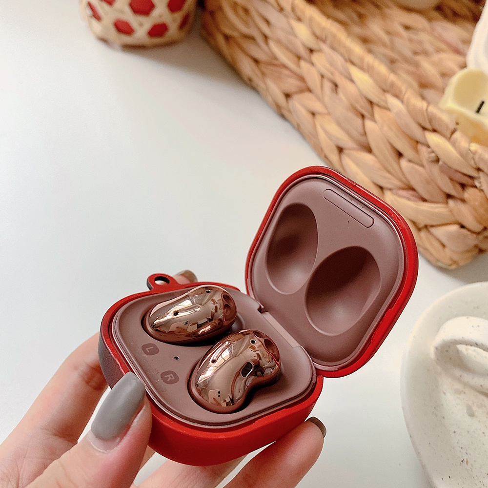 Vỏ bọc bảo vệ hộp sạc tai nghe không dây Samsung Galaxy Buds Live/ Buds Pro PC cứng nhám màu sắc gradient