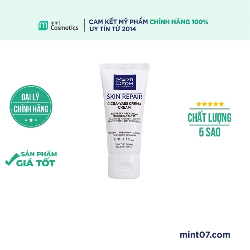 Kem Dưỡng Phục Hồi Da Marti Derm Cicra Vass Crema Cream