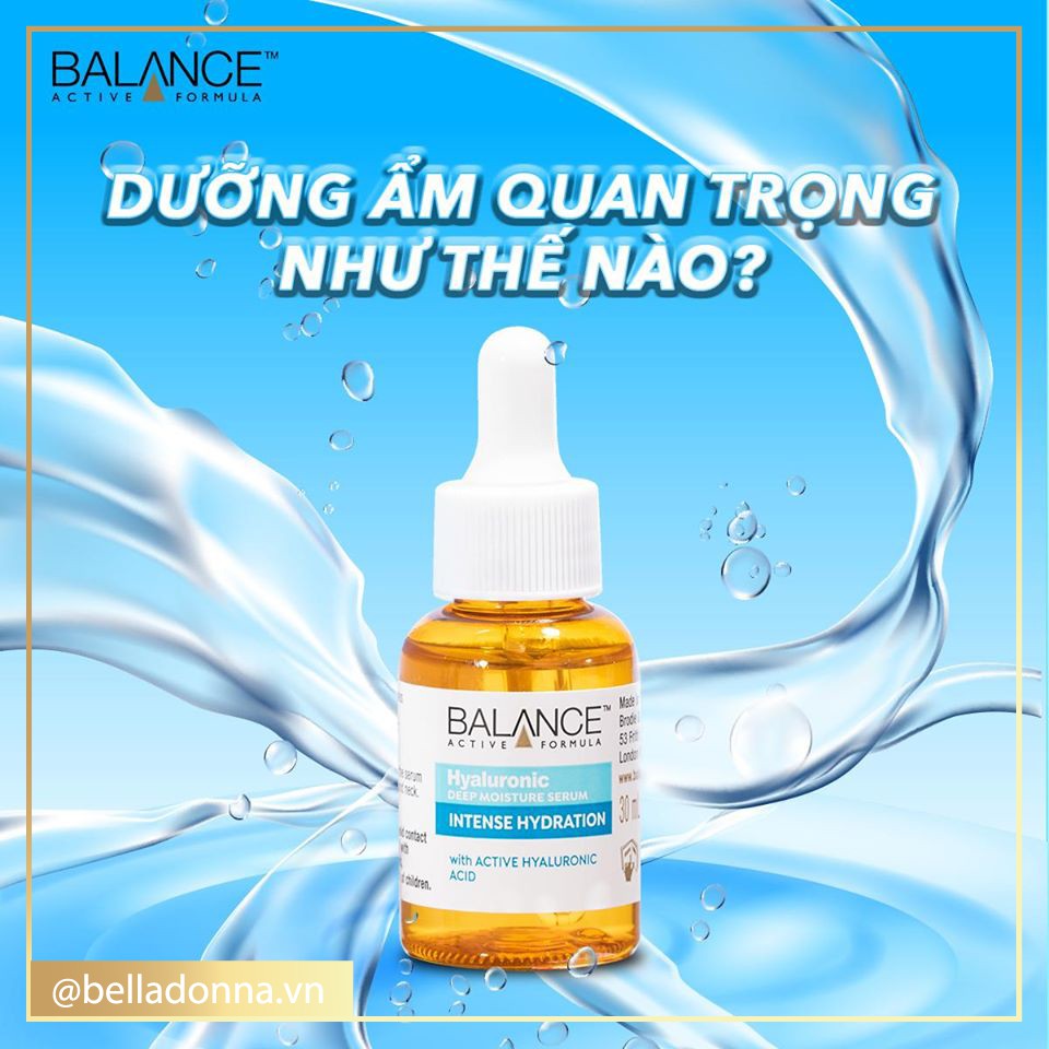 [CHÍNH HÃNG] Tinh Chất Cấp Nước Balance Hyaluronic Deep Moisture Serum 30ml