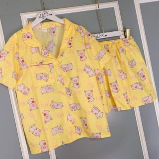 Bộ pijama chất katê size Mẹ & Bé