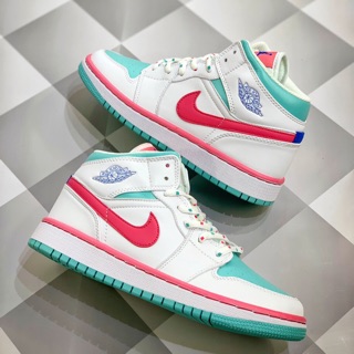 Giày thể thao Jordan 1 Mid GS Digital Pink size 1/2 -36-45