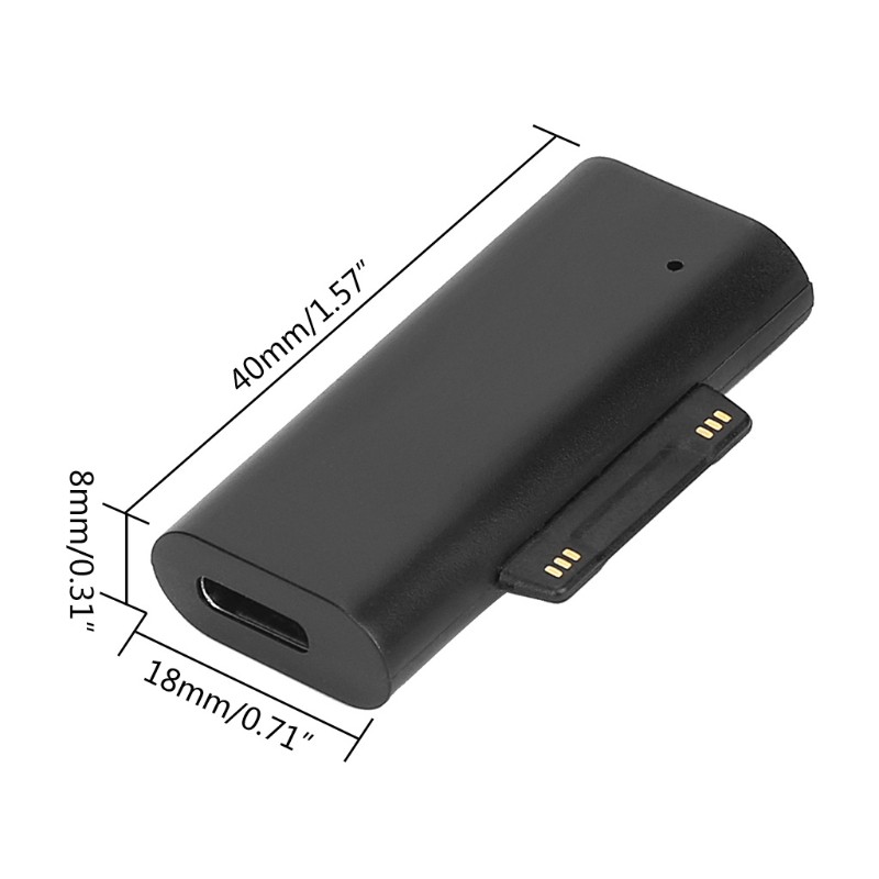 Cáp Sạc Usb Loại C Pd Cho Microsoft- Surface Pro 34567