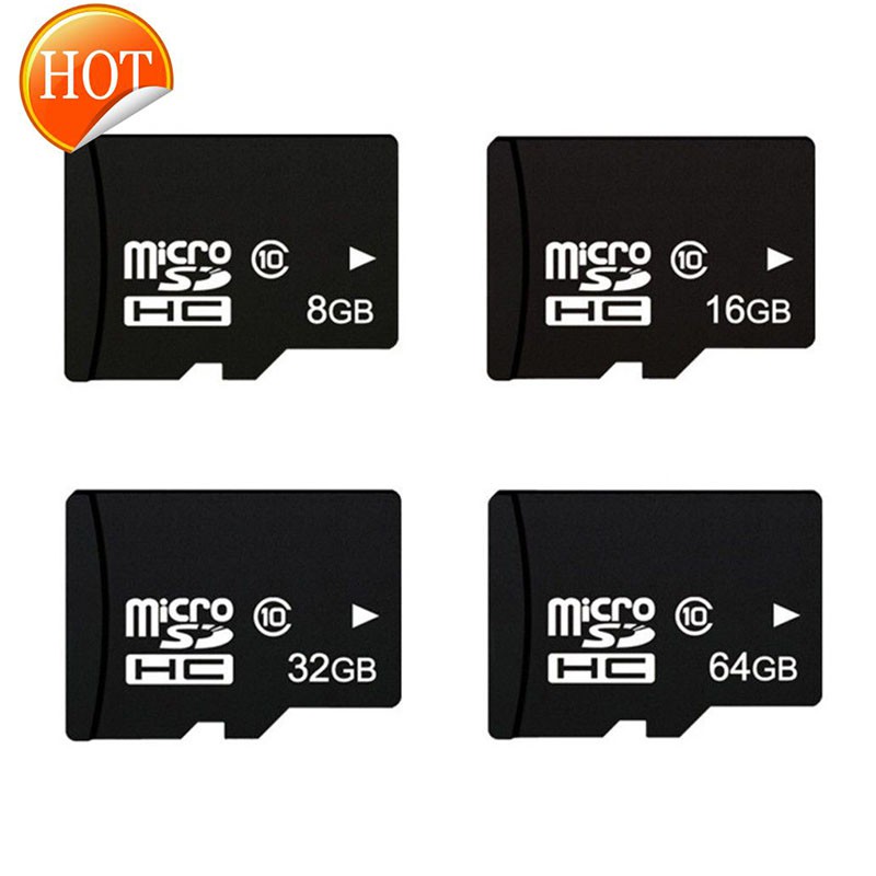 Thẻ Nhớ Micro Tf Sd Hc Class 10 Dành Cho Điện Thoại Di Động 80mb / S 8 / 16 / 32 / 64gb