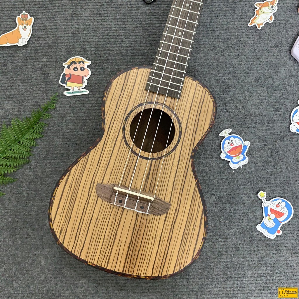 ĐÀN UKULELE CONCERT 23INCH DEVISER GỖ ZEBRA