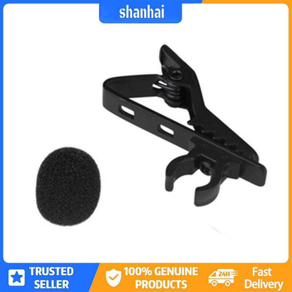 Microphone Condenser Clip-on Veel Lavalier Mic có dây cho điện thoại máy tính xách tay | BigBuy360 - bigbuy360.vn