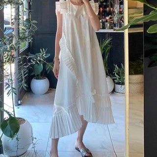Đầm xếp li phá cách form suông