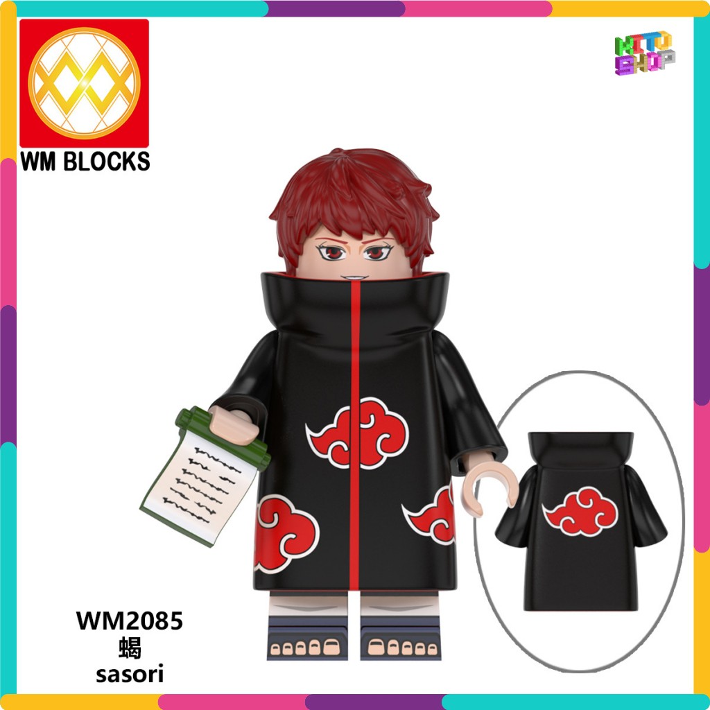 Đồ Chơi Xếp Hình Minifigures Mô Hình Nhân Vật Naruto Nhiều Mẫu WM6105