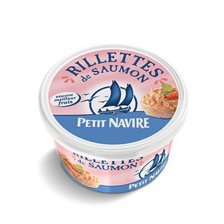 Cá Hồi hiệu Petit Navire Rillette hộp 125g