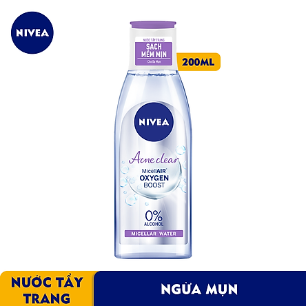 Nước tẩy trang NIVEA Acne Care Micellar Water - Đức Chính Hãng