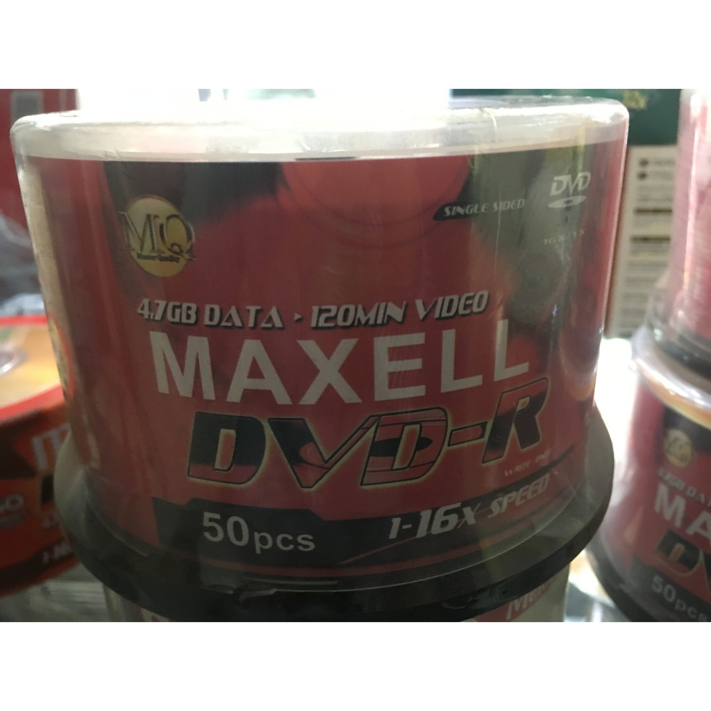 ĐĨA DVD TRẮNG MAXELL 4.7GB (XUẤT XỨ ĐÀI LOAN)