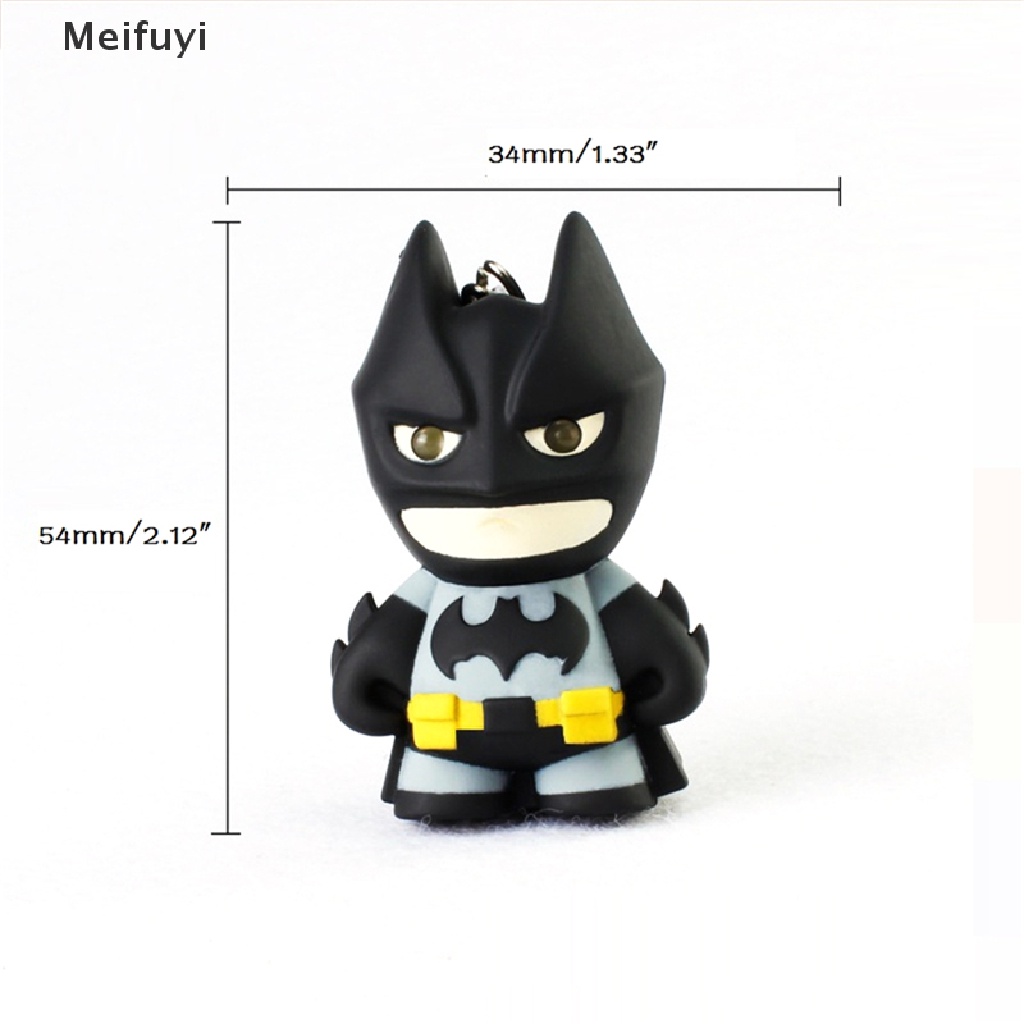 Móc Khóa Hình Batman Có Đèn Led Và Âm Thanh Độc Đáo