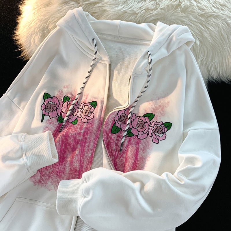 Áo Hoodie In Họa Tiết Thiết Kế Mới Thời Trang Mùa Thu Dành Cho Nữ