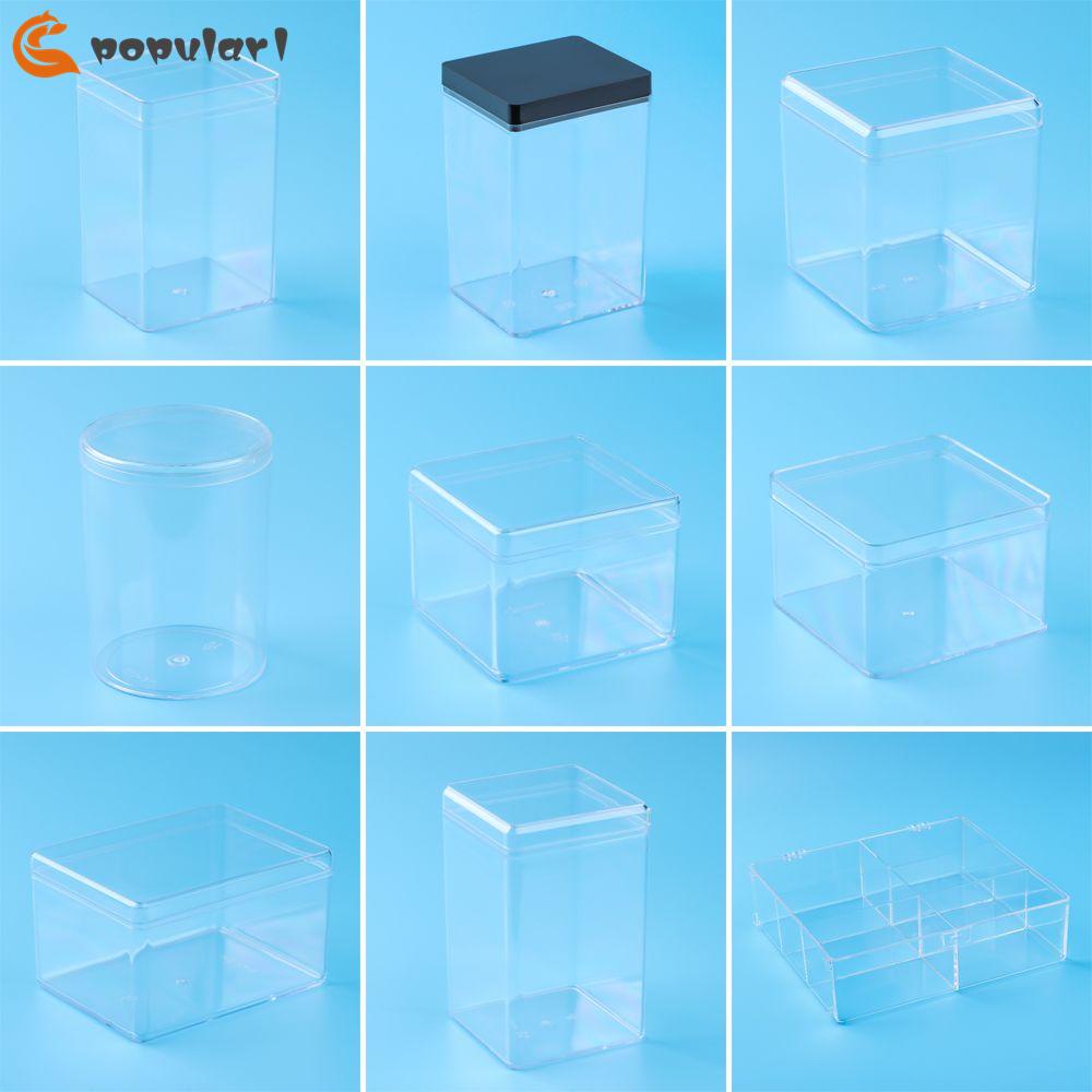 Giá Đỡ Trưng Bày Mô Hình Anime Bằng Acrylic Trong Suốt Chống Bụi Thủ Công