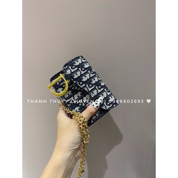 Túi Dior Mini vải dệt siêu xinh (Hình + Clip thật)👜👑