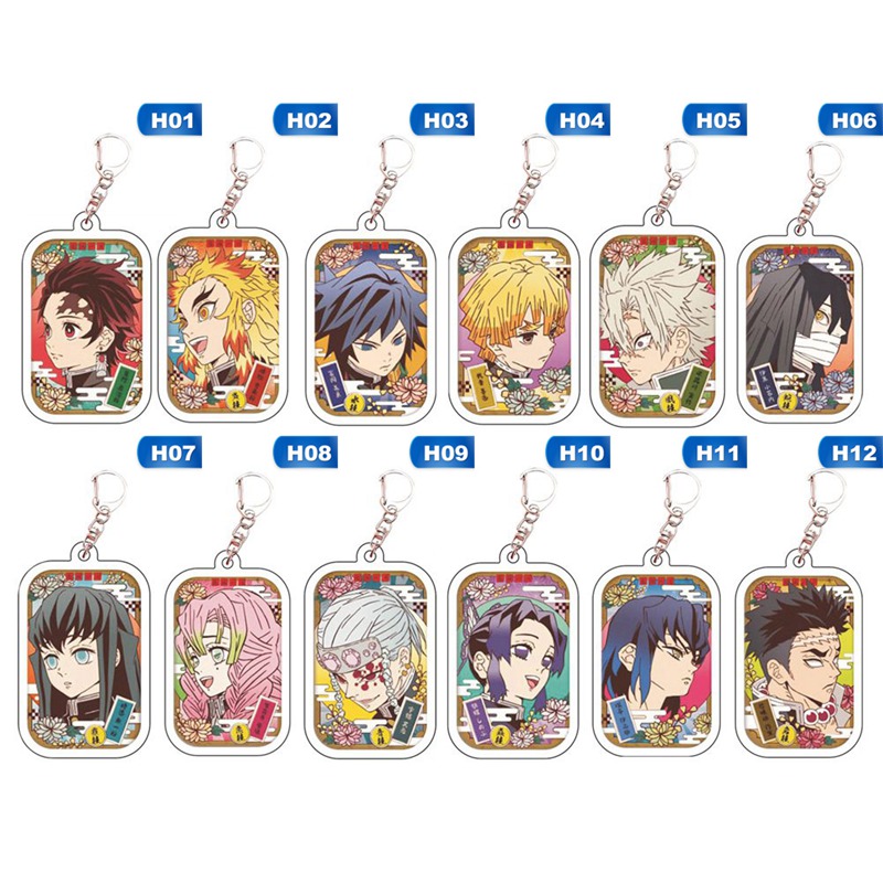 Tmdbyx Móc khóa phong cách nhân vật hoạt hình tùy chọn