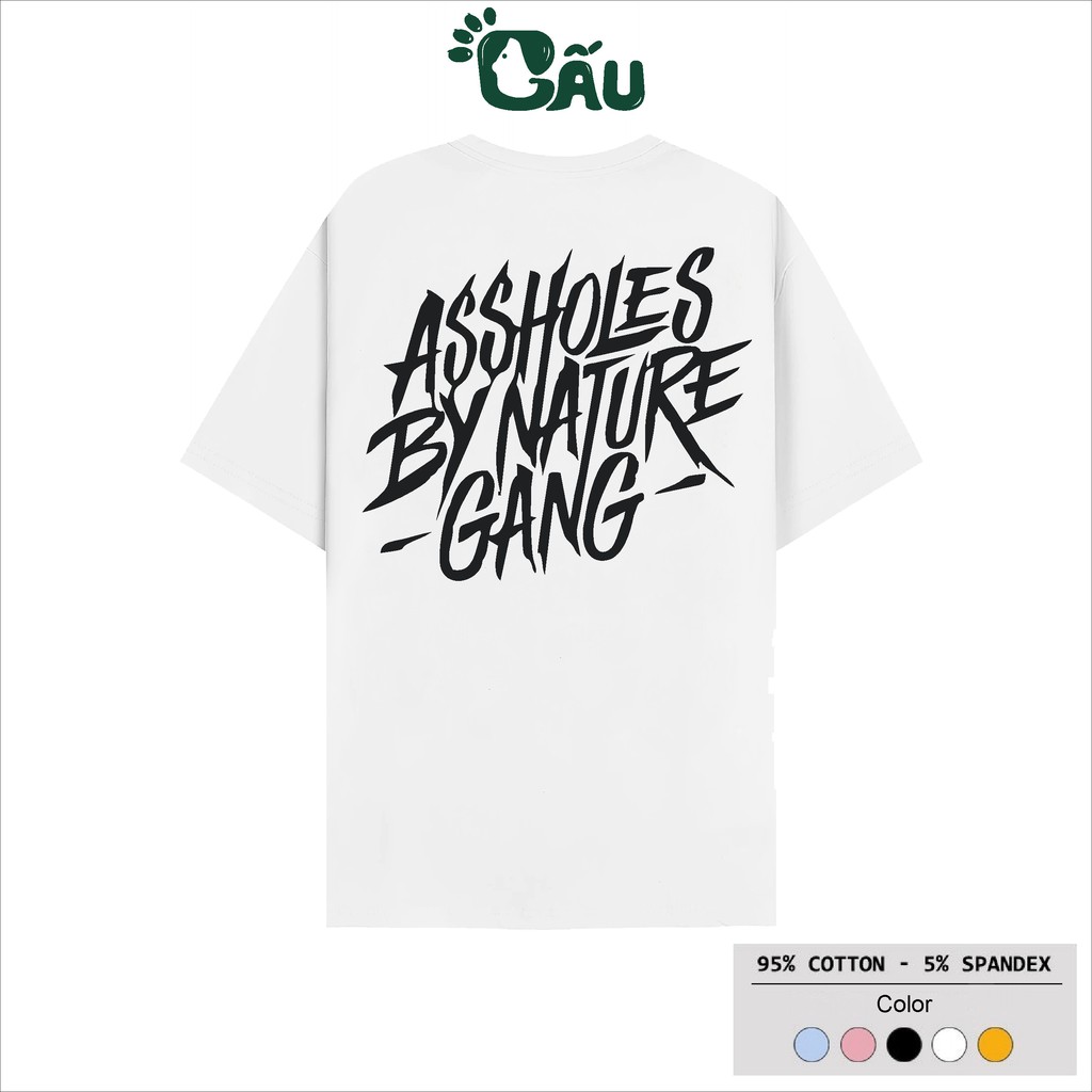Áo thun tay lỡ Gấu 194 Unisex from rộng phong cách Local Brand Ulzzang vải coton cao cấp dày dặn, co dãn - AS
