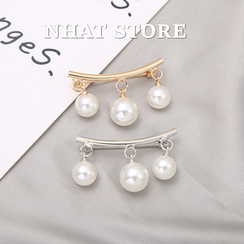 Trâm ghim cài áo nữ Nhat Store phong cách Hàn Quốc (Brooches &amp; Pins)
