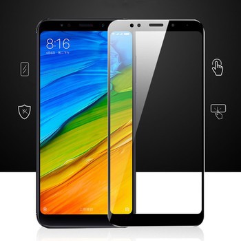 Kính cường lực Vivo V7 full màn hình tặng kèm miếng giấy lau kính.