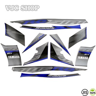 Bộ tem xe Sirius RC Fi 2014 màu xanh