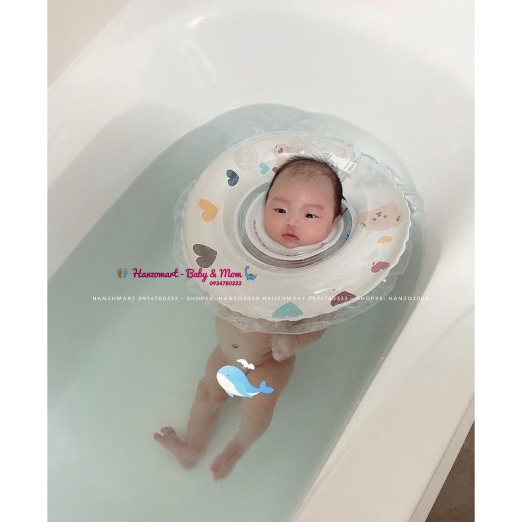 Phao Cổ Tập Bơi Cho Bé, Phao Bơi Đỡ Cổ BAR ROT, Phao Cổ Tập Bơi Chống Lật