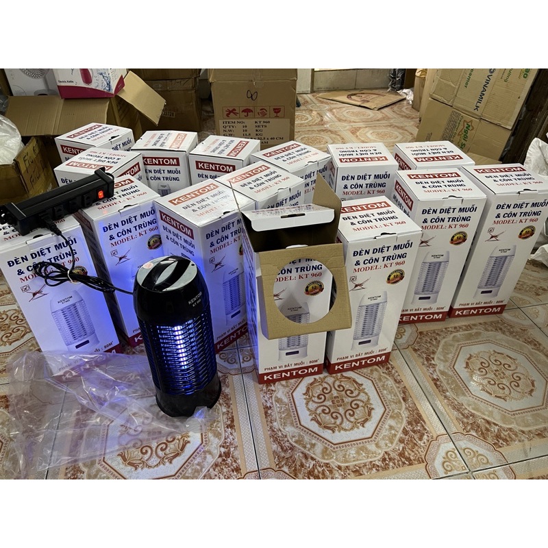 Đèn bắt muỗi kt 960 - KENTOM HÀNG CHÍNH HÃNG