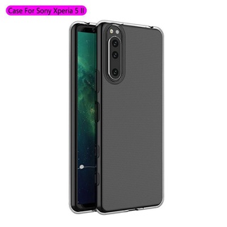 Ốp lưng dẻo TPU cho Sony Xperia 1, Xperia 1 ii, Xperia 1 iii, xperia 5 ii xperia 5 iii Silicon trong suốt