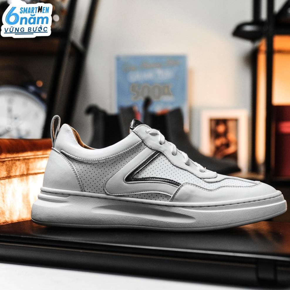 Giày thể thao SMARTMEN tăng chiều cao Da bò SMART-09 hm