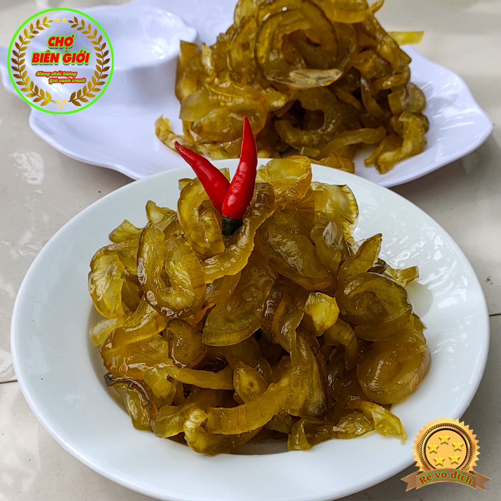 Mắm Dưa Gang Châu Đốc Trộn Sẵn Cho Người Ăn Chay Thơm Ngon Nhà Làm Hủ 500gr