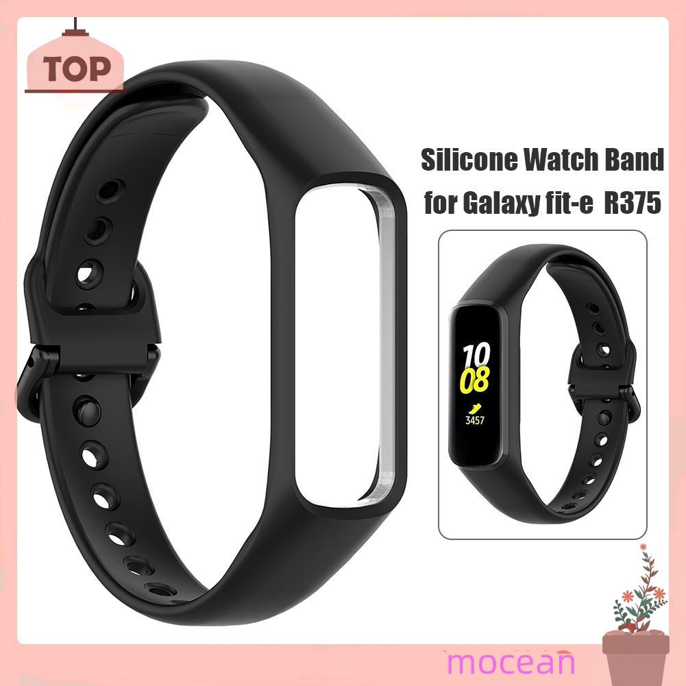 Bộ Dây Đeo Silicone + Khung Cho Đồng Hồ Thông Minh Samsung Galaxy Fit-E Sm-R375